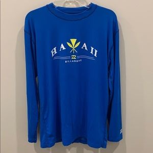 ⭐️Billabong Hawaii blue rash guard⭐️